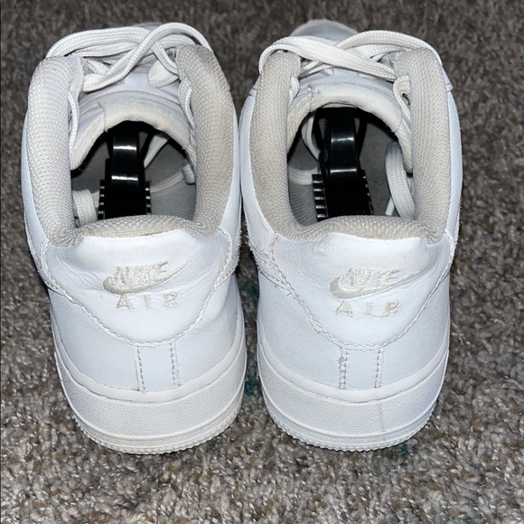 Nike Air Force One White Sneakers - Picture 3 of 10
